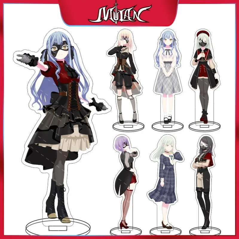 

BanG Dream! Ave Mujica Japanese Anime Peripherals Full Acrylic Stand Figures Collectible Ornaments Best Birthday Gift for Friend