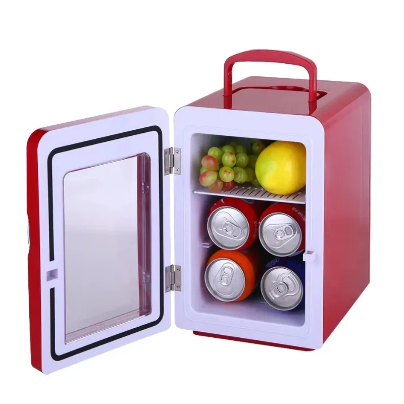 Portable Mini 4L Compressor Cooler Box Hot Sale Electric Outdoor Camping Hotel Cooling with Compact Refrigerator