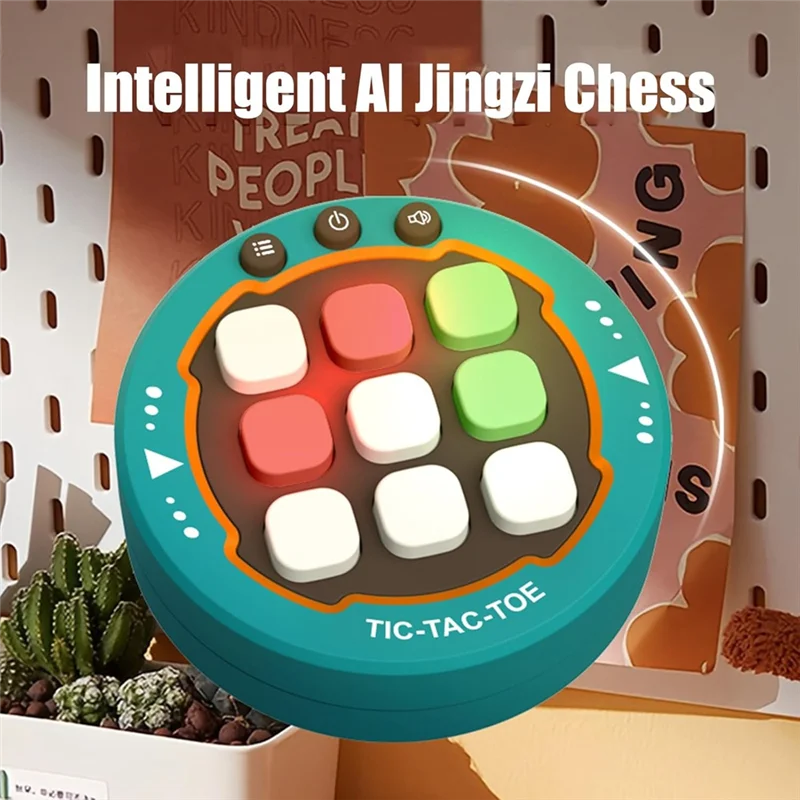 WOTT-Handheld Game Tafelblad Game Brainteaser Games 3 In Een Rij Voor 3-5 Jaar Oud Draagbare Console game Familie Spelen