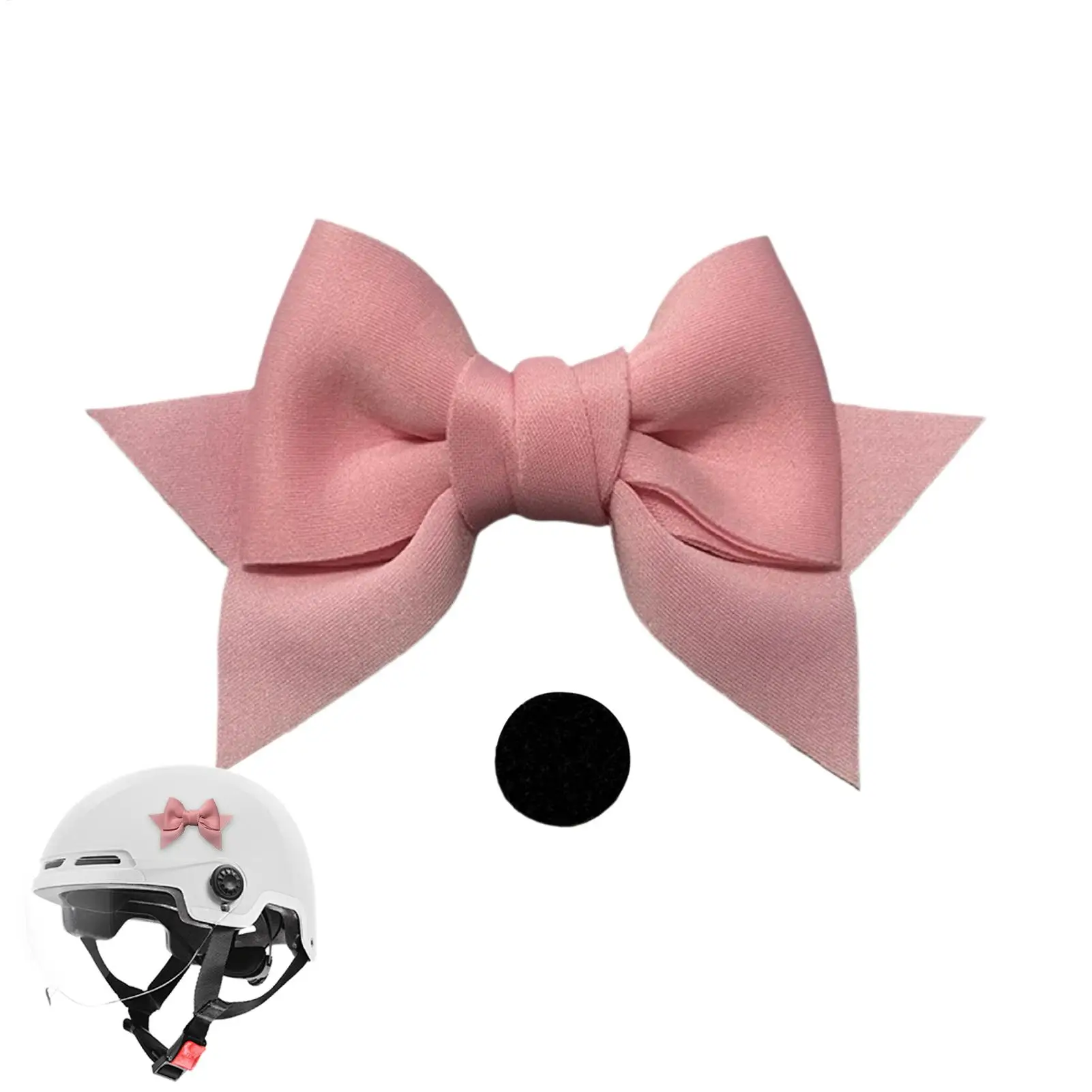 Helmet Bow 3D Fashion Removable Motorcycle Bow Cute Helmet Decoration for Women Riding Commuting Cycling Travel Sports