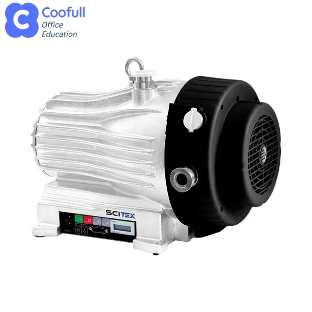 Second-Generation Air-Cooled Dry Scroll Vacuum for Pump 10-20 M/h Pumping Speed 30 Pa Ultimate Pressure OEM