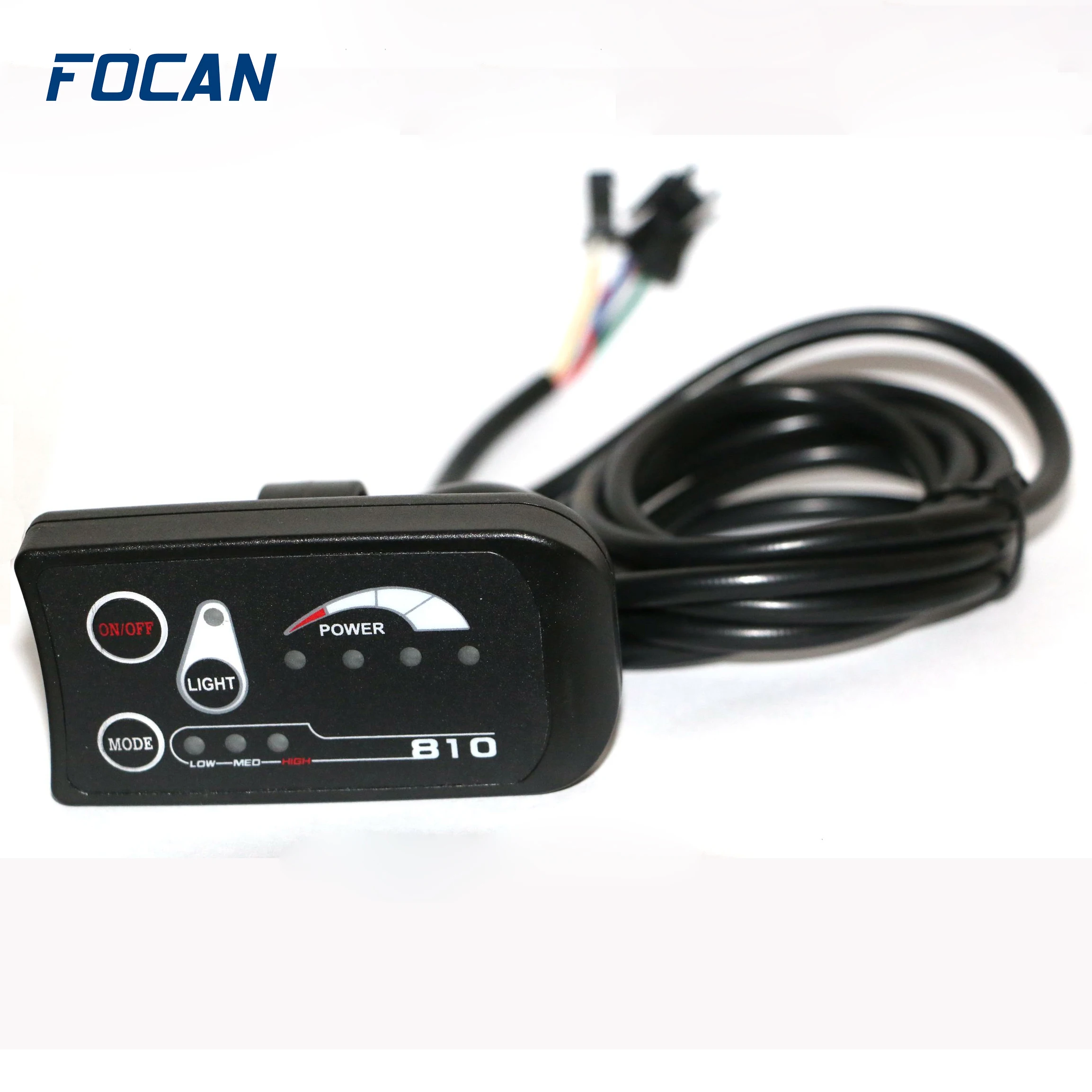 Ebike Fiets 250W 13a Dc Borstelloze Motor Controller Met 48V 810 Led Paneel Voor E-Scooter Elektrische Fiets