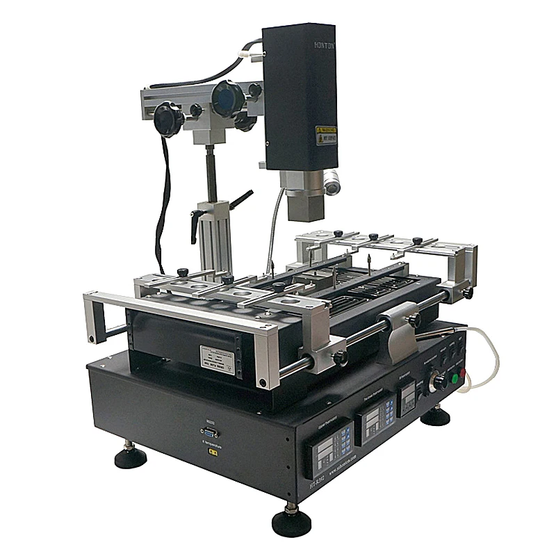 220V 110V HONTON HT-R392 BGA Rework Reballing Station Infrared Hot Air BGA Rework Station for IC Repair