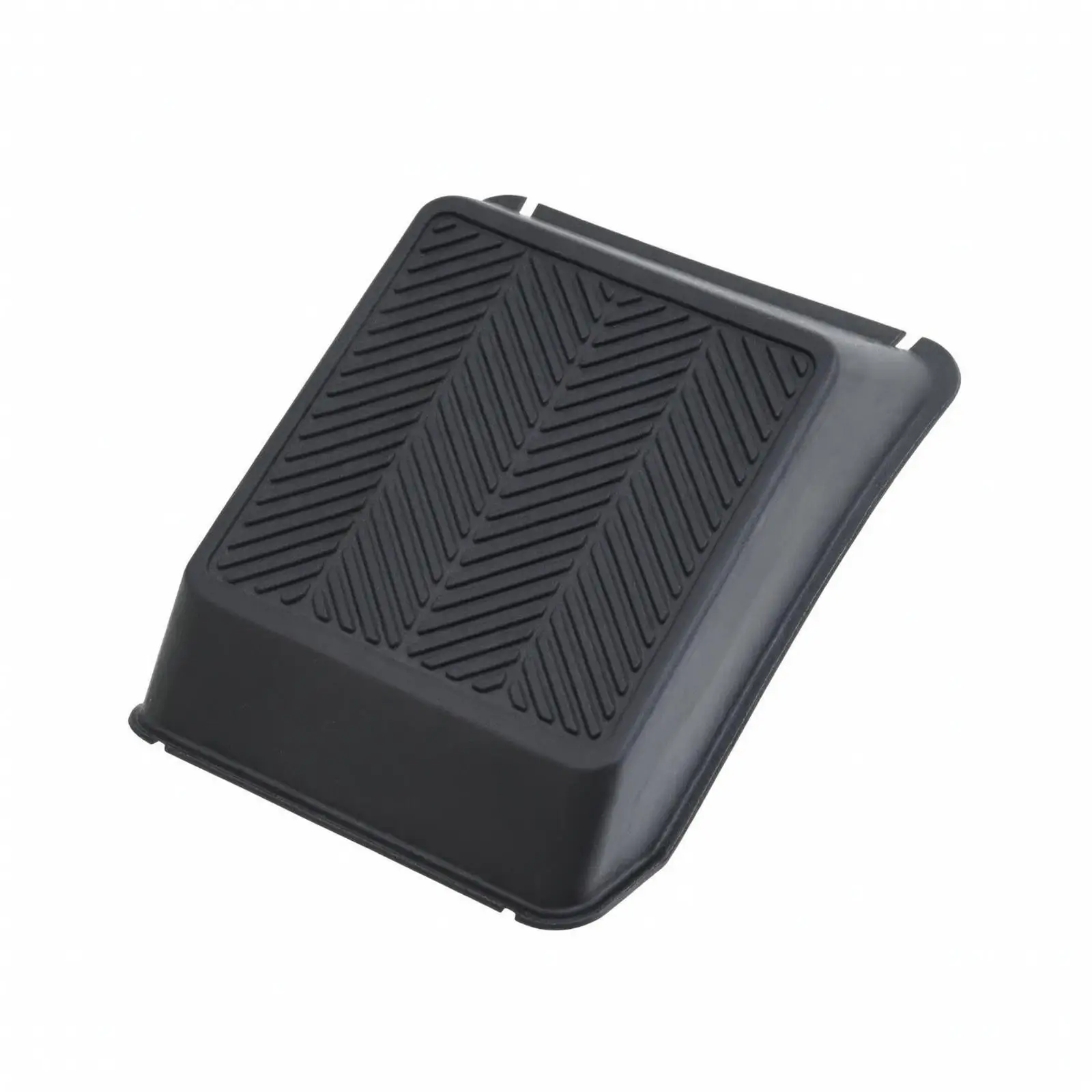 Driver Footrest Pad Non-Slip Driver Foot Rest Pad Footrest Mat Textured Car Accessory Molded for Japanese SUV FJ Cruiser Owners