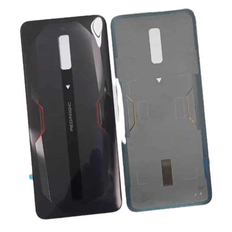 

Rear Housing For ZTE Nubia Red Magic 6 NX669J 6.8" Glass Back Cover Repair Replace Phone Battery Door Case