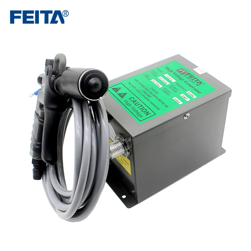 

FEITA Электростатический элиминатор Высококачественный антистатический пистолет Регулируемый объем воздуха Ионизирующий пневматический пистолет для устранения электростатического применения