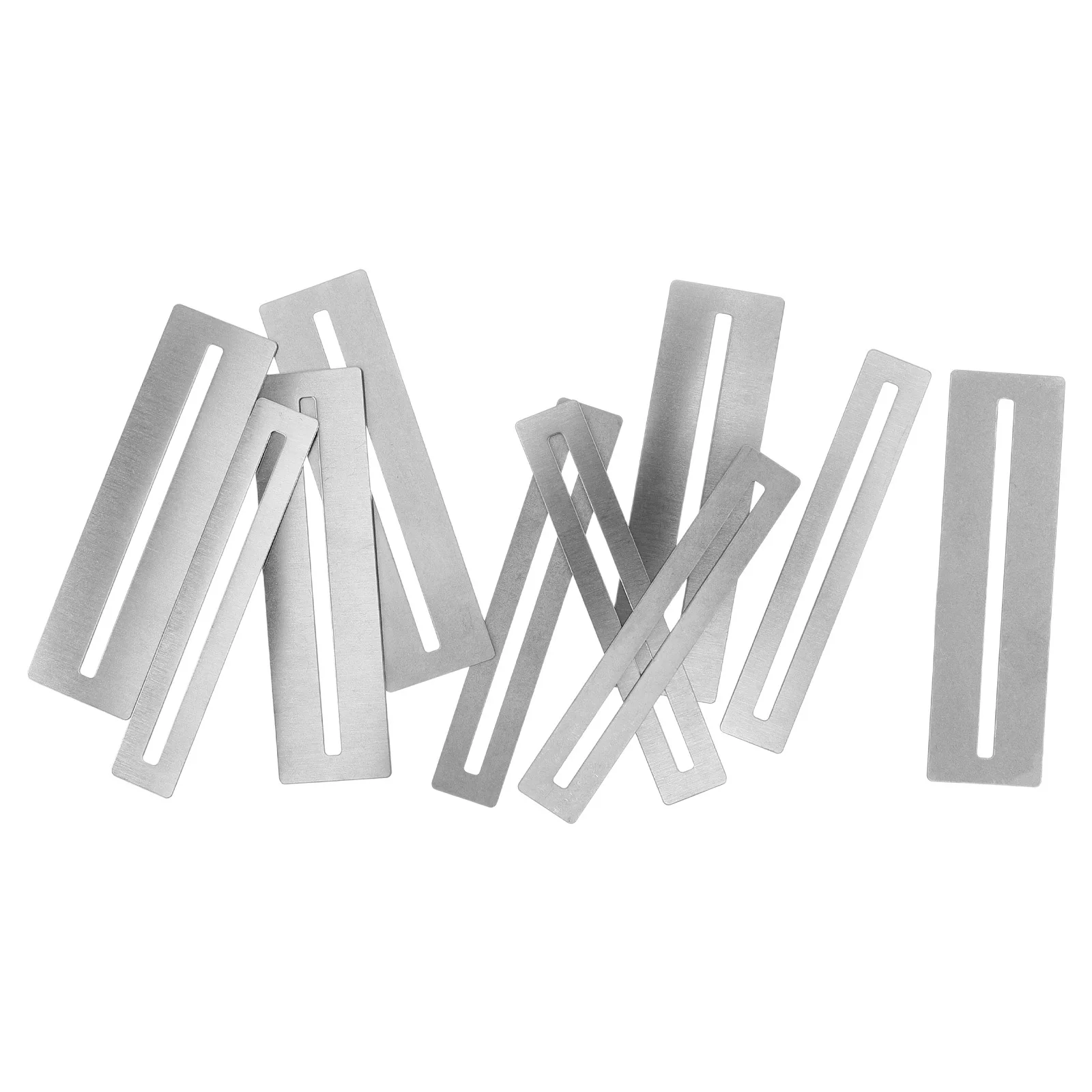 

10Pcs Guitar Fretboard Polishing Guards Metal Bass Fingerboard Protector Accurate Fret Dressing Professional Luthier Tool