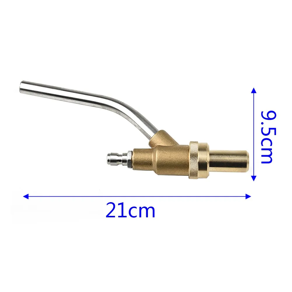 Copper Hose Pipe Joint For High Pressure Washer 1/4 Inch Sand Blasting Hose Pipe Joint Quick Connector Outdoor Power Equipment