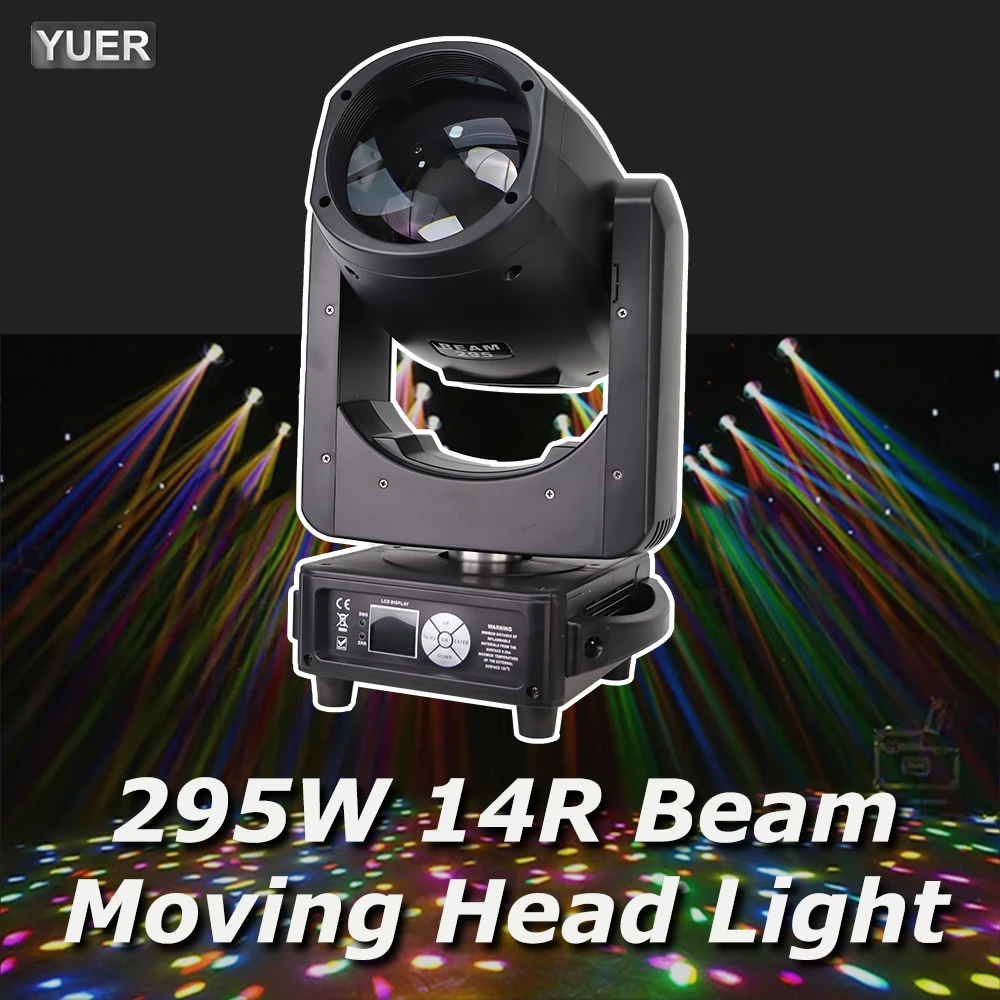 Local Warehouse 14R 295W Moving Head Light Beam Spot Zoom 48+8 Prisms Rainbow Effect DMX DJ Disco Party Wedding Stage Lighting