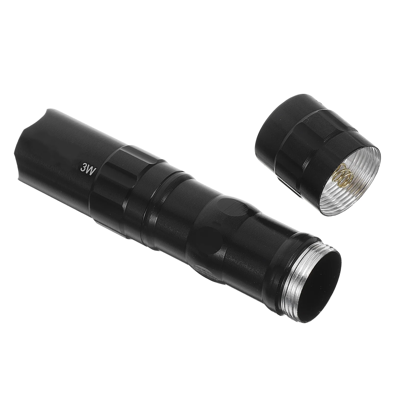 3W 300Lm Mini Led Flashlight Black Waterproof Shockproof For Outdoor Camping Hiking Hunting Torch Keychain Aluminum Alloy Light