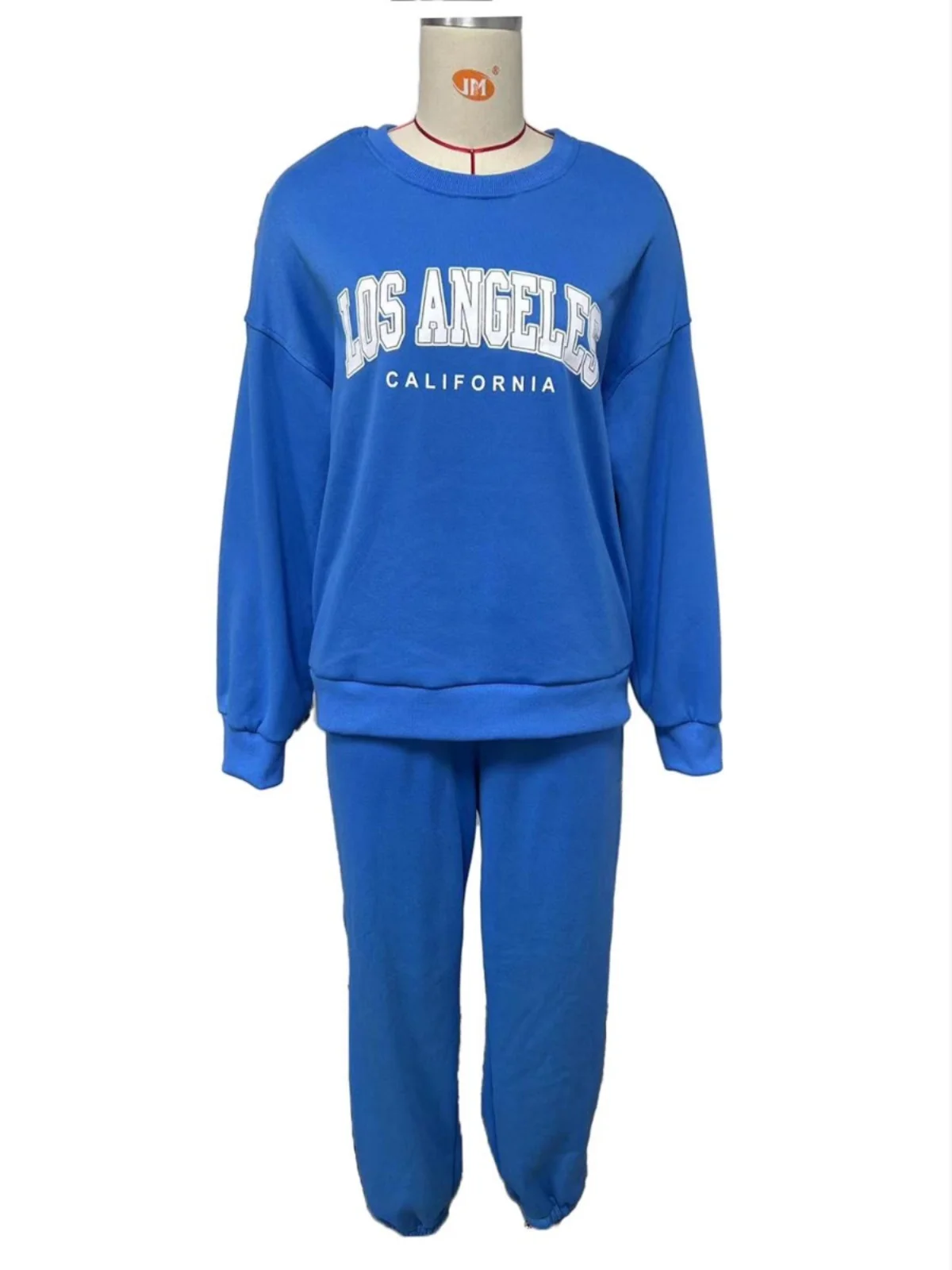 Setelan Sweater Kasual Wanita, Celana Panjang, Hoodie, Ensemble, Koleksi Musim Gugur yang Modis, Bahan 9%-95%