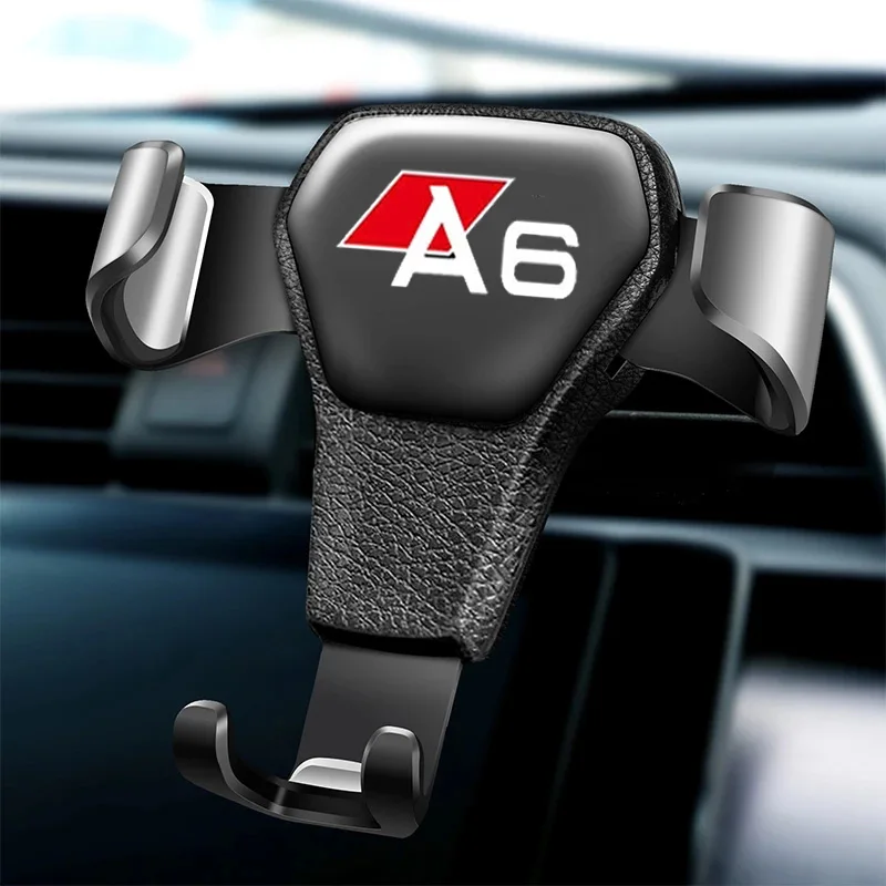 Car Phone Holder Air Outlet Clip For Audi Q5 A4 Sline B8 B9 B7 A3 8V 8P A5 A6 C7 C6 Q3 Q7 S3 S4 S5 S6 RS3 RS4 A1 Q2 Accessories