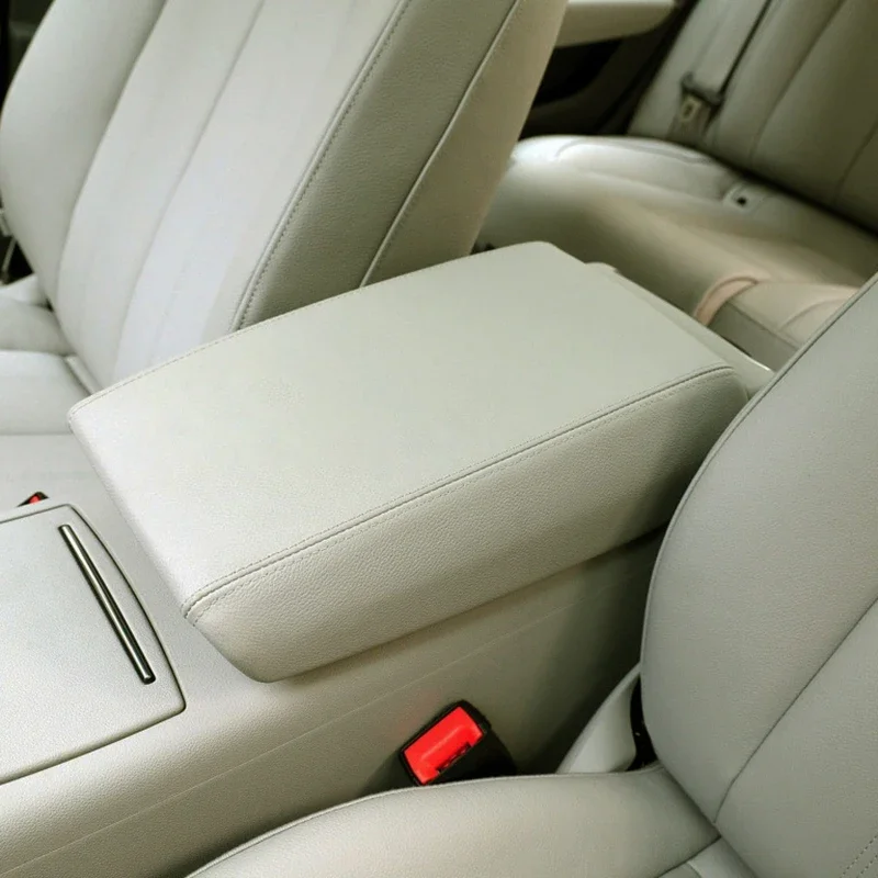 Protective Cover Sleeve Pad for Audi A6 C6 2005-2011, C7 2012-2018, C8 2019-2024 Four-season Soft Leather Central Armrest Box - view 4