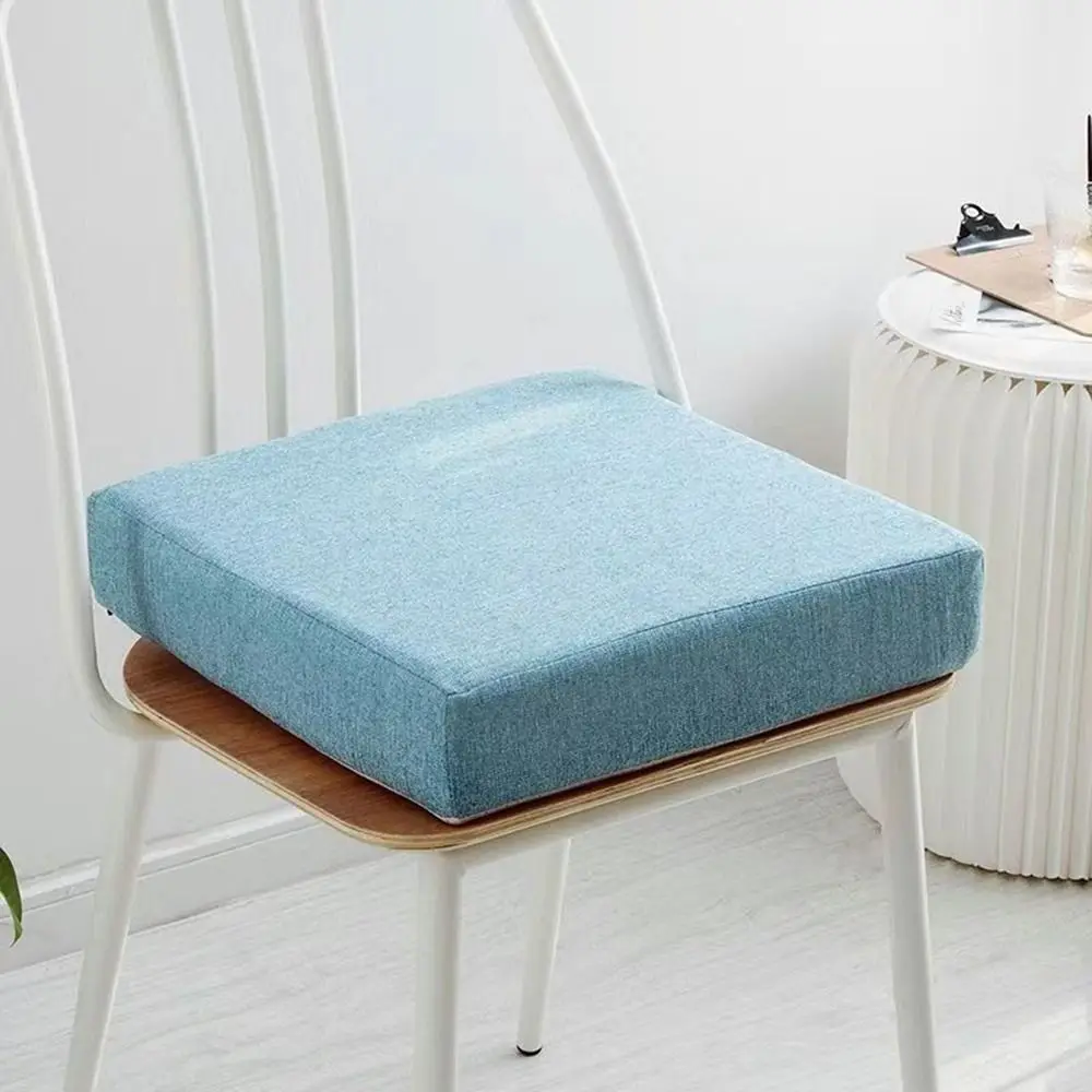 New 5cm Thick Seat Cushion High Density Sponge Fast Rebound Office Chair Pad Anti-Slip Ultra Soft Car Seat Pad Pain Relief