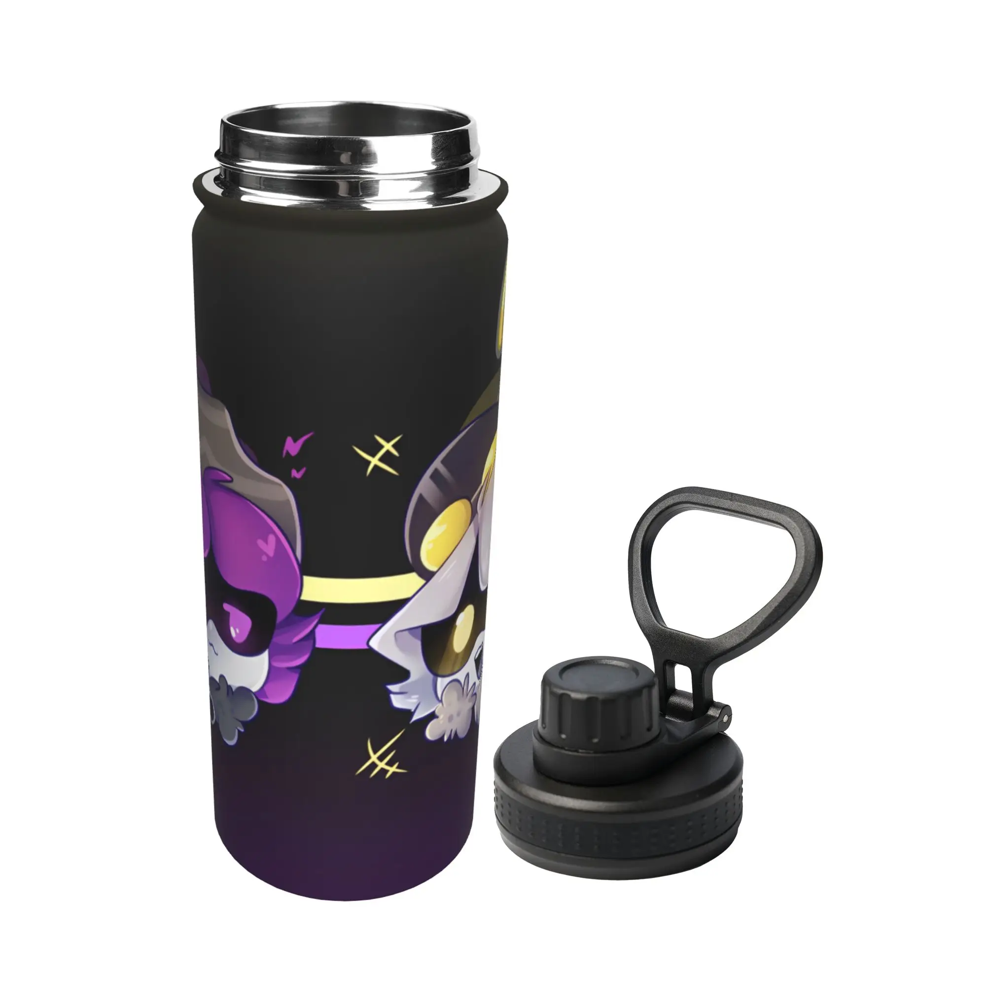 Uzi Doorman Murders Drones 18OZ Sports Insulated Kettle  Coffee Cups Vacuum Flask Double Wall Mugs Water Bottle