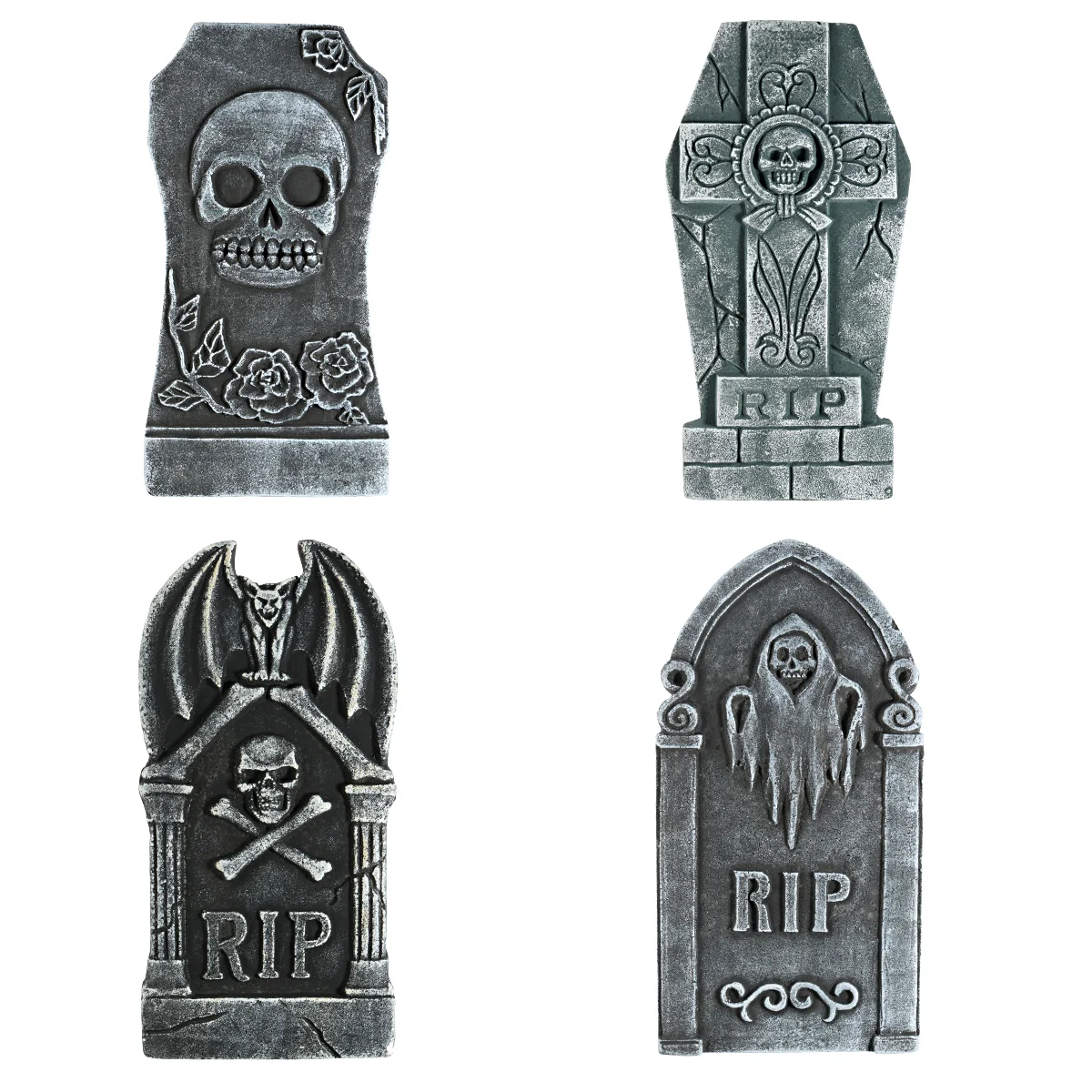 Lightweight Decorations Realistic Tombstones Halloween Gravestone Miniature Fake Outdoor Risk-free