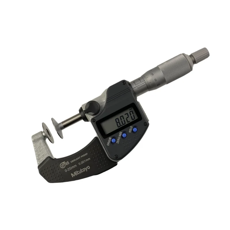 

Common Normal Disc Micrometer, Digital Display 323-250 High Precision Disc Outer Diameter 123