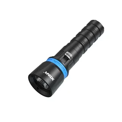 Lampe de poche professionnelle de plongée sous-marine IPX8, Super lumineuse, lanterne Led, batterie XTAR DS1 21700