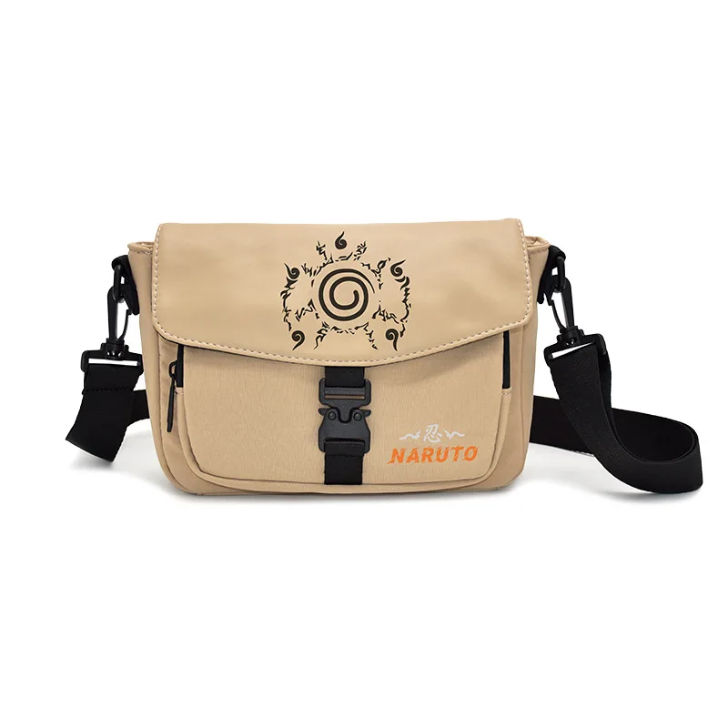 اليابانية أنيمي ناروتو وسيم الكرتون نمط قطري حقيبة كروس هدية صغيرة