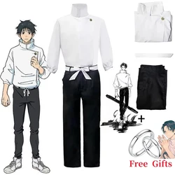 Anime Jujutsu Kaisen Yuta Okkotsu Cosplay Costume Kimono Uniform Kimono Suit Anime Wig Full Set Halloween
