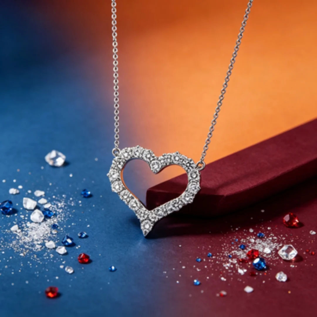 

Ins style exquisite love necklace, dating atmosphere, dressing accessories
