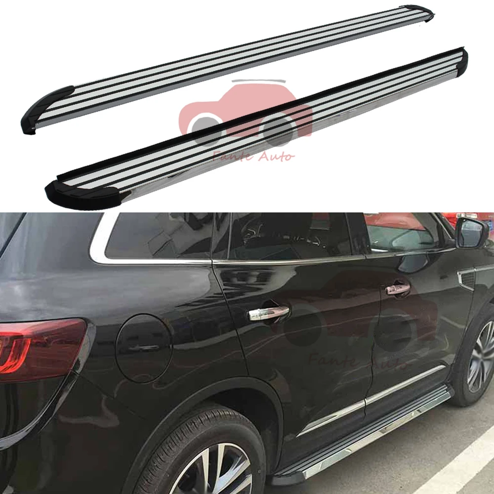 Hot Selling FANTE 2PCS Running Boards Side Steps Nerf Bars Side Pedal Protector Fits for All New Hyundai Tucson 2022