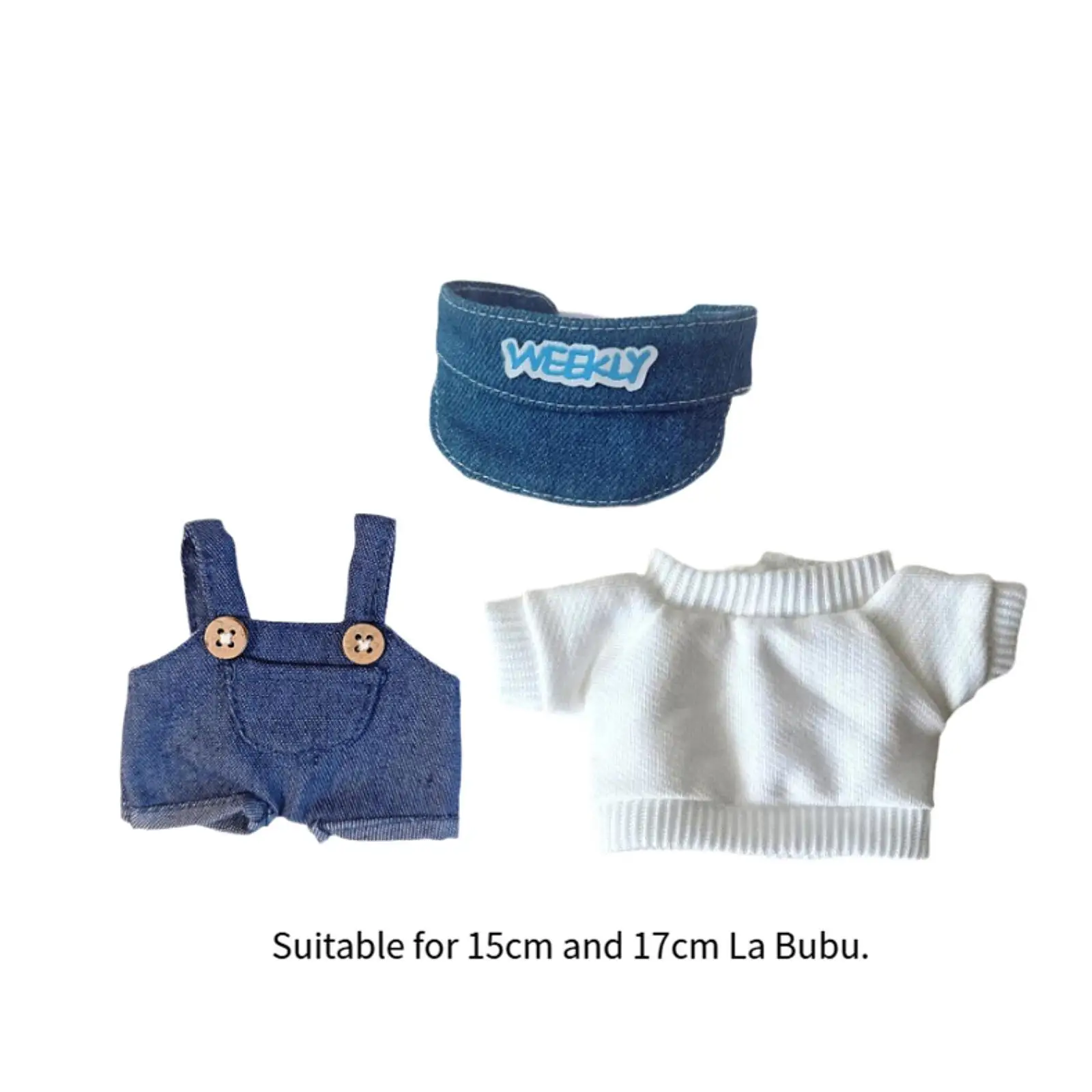 ตุ๊กตาเสื้อผ้าตุ๊กตาสําหรับ 15 ซม.17 ซม.ตุ๊กตาแต่งตัว DIY Soft Photo Props Pretend Play สาวของขวัญตุ๊กตาเสื้อผ้าสําหรับจี้ตุ๊กตาเด็ก