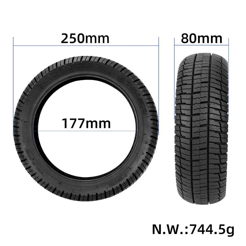 

10.5X2.75 Tubeless Tire Vacuum Wheel Tyre for Segway Ninebot P65 P100 P100SU Electric Scooter Parts