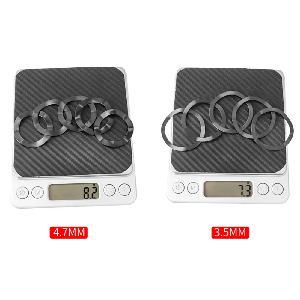 5pcs Bike BB30 PF30 BB386 Bottom Bracket Washers Lightweight MTB Bike Crankset Bottom Spacer Cycling Part Accessories