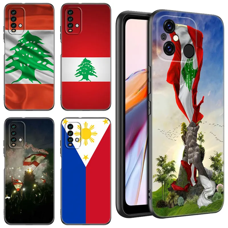 Lebanon Flag Passport Phone Case For Xiaomi Redmi 11 Prime 11A 12C 13C A1 A2 Plus A3 12 13 4G 10 13R 5G 9A 10A 9C 10C 9i 9T 12R