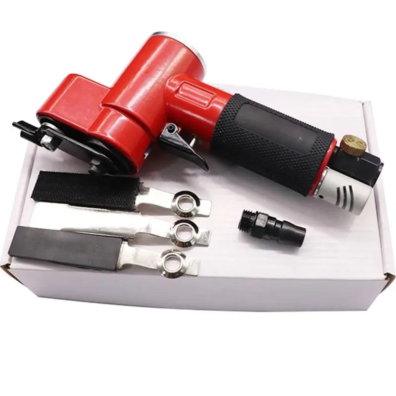 Pneumatic line sander reciprocating sandpaper finger type small space polishing instrument piano polishing