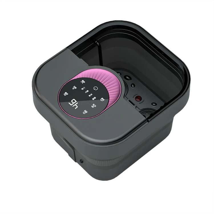 

New Arrival Home Use Electric Pedicure Machine Foldable Smart Pedicure Tub Foot Bath Massager Spa with Electronic Features