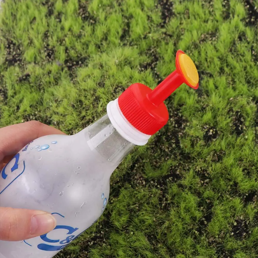 

Легко устанавливаемая пластиковая насадка для полива, дизайн в виде маленькой бутылочной крышки, легкая насадка для лейки, насадка для полива цветов, для сада.
