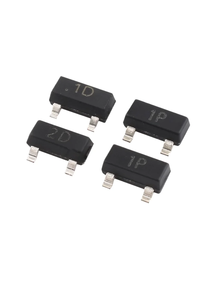 100PCS MMBTA42 MMBTA92 MMBT2222A transistor 1D 2D 1P patch SOT23