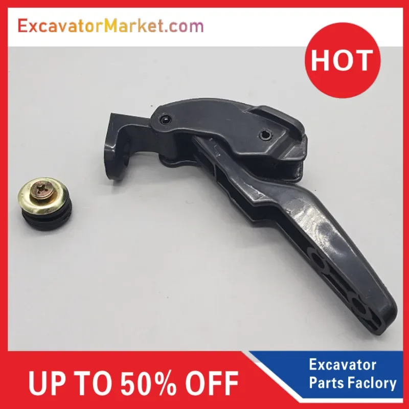 

For Hitachi ZAX60/70/75 Excavator Cab Push Rod Buckle Rear Window Glass Lock