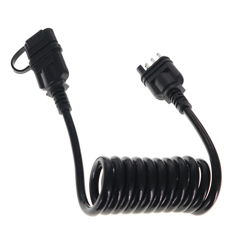 Trailer Connector Trailer Accessories 4-core American Spring Extension Cord Length 8 ft RV taillight signal light connection