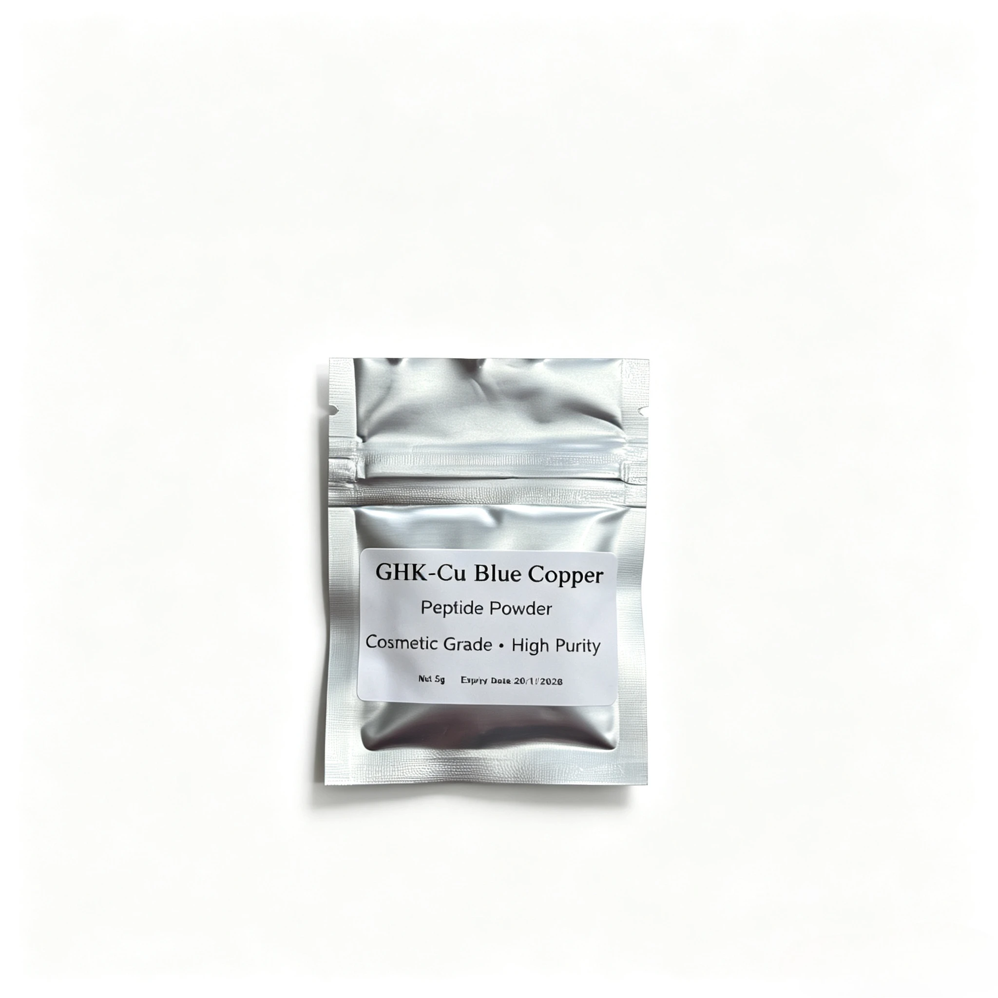 Premium Blue Copper Peptide GHK-Cu-Powder Firming Lift Blue Soap Serum Cosmetic Ingredient