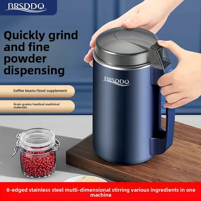 Multifunctional Home Grinder For Grains And Medicinal Herbs Stainless Steel Blade Milling And Mixing Machine Direct From Manufac