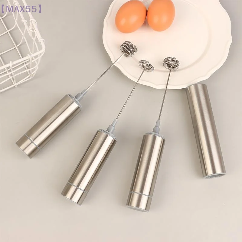 【MAX-55】خلاط رغوة الحليب والقهوة المنزلية الكهربائية وخلاط الحليب وخافق البيض المحمول