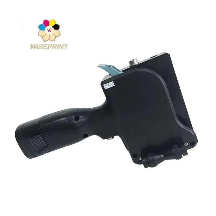 WISEPRINT Vin Code TIJ Karton Rubber Metaal Touchscreen HP-WP127 Handheld Intelligente USB Inkjet Printer Codering Machine Sleutel