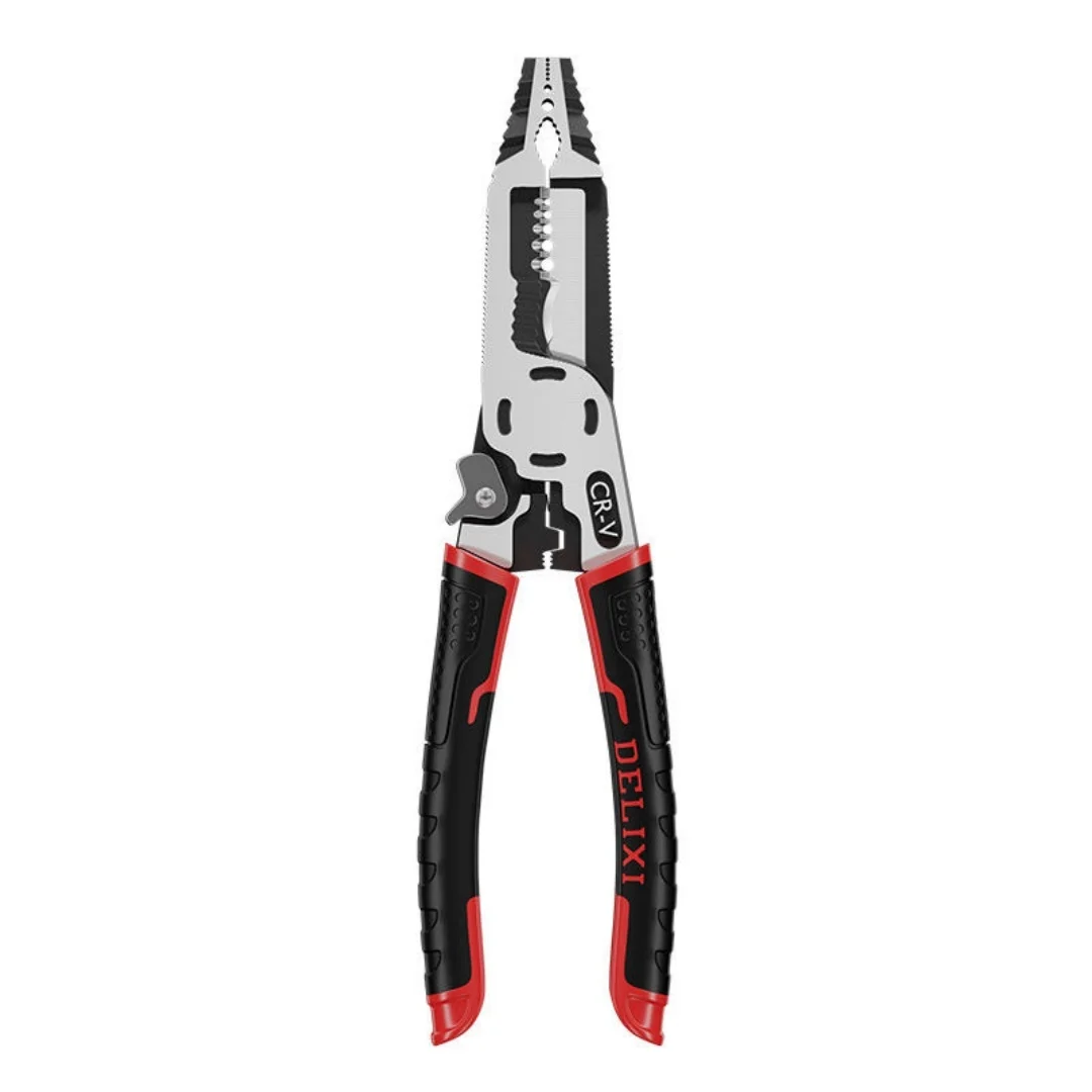 Multifunctional electrician pliers crimping pliers sharp-nosed pliers cut wire crimping electrician pliers