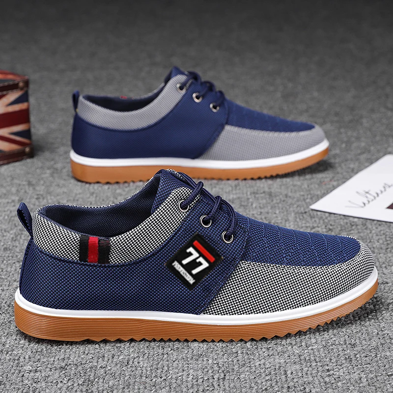 New Fashionable Trendy Men's Shoes Casual Sports Shoes Comfortable and Versatile Knitted sneakers man tennis shoes view 4