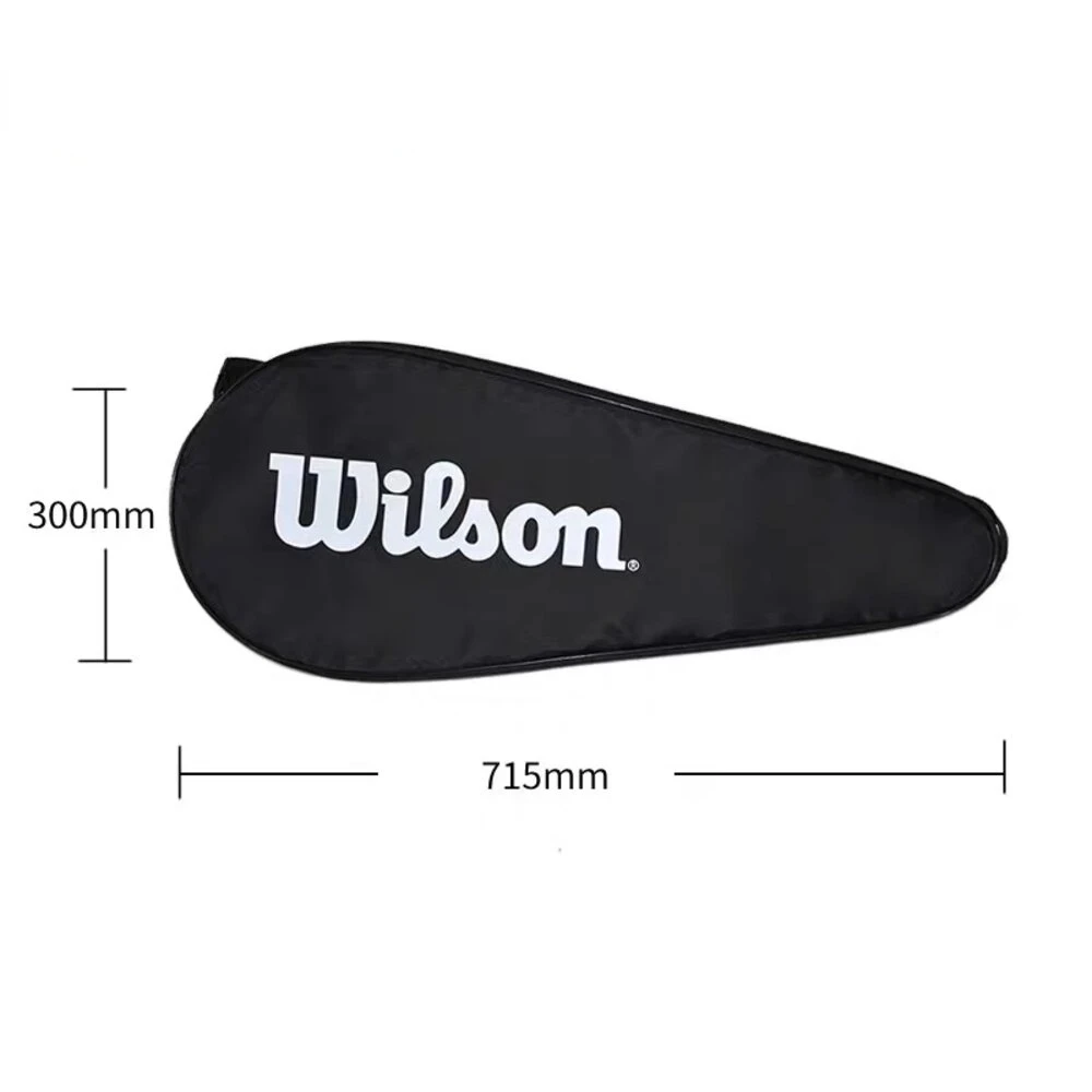 Wilson-Bolsa de Raquete de Tênis Portátil, Leve, Ombro Único, Esportiva, Diária, Capa de Corte