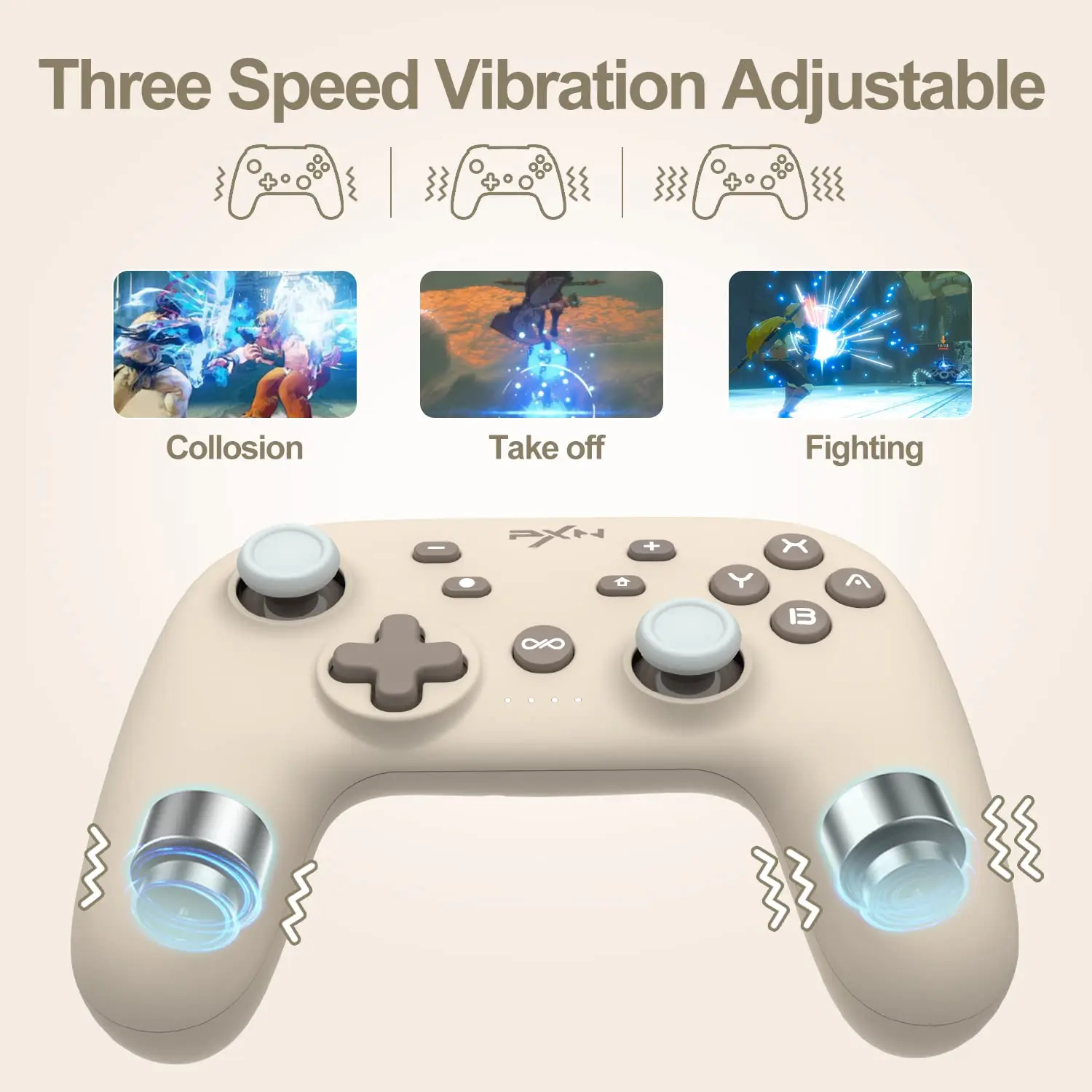 PXN P50L Replace P50 Bluetooth Wireless Gamepad for Nintendo Switch Game Controller For Windows PC USB Data Cable TURBO Joystick