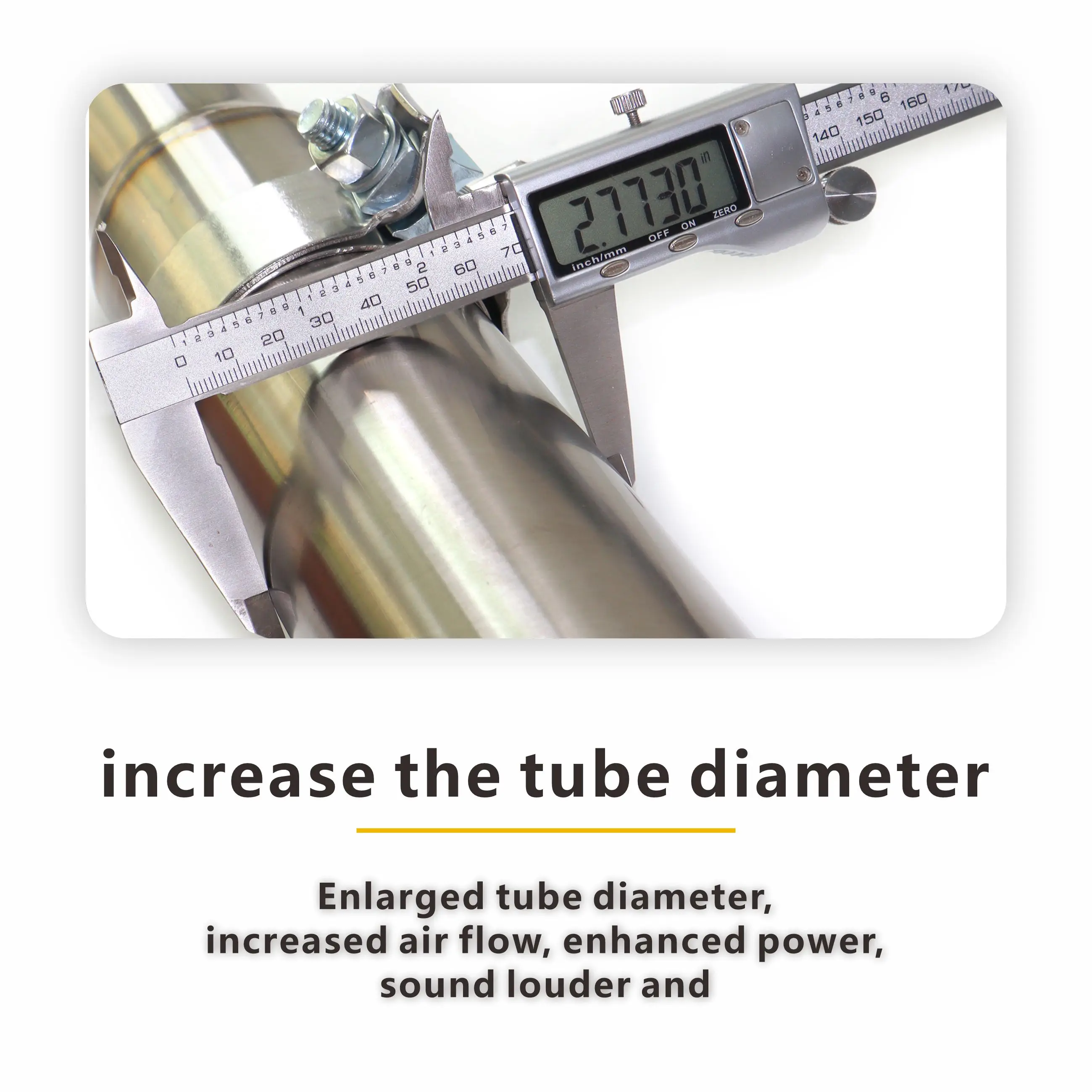 Выхлопная система HMD для Volkswagen Golf MK8 1.5T Электронные клапаны из нержавеющей стали Отличные звуки Глушитель Catback Советы