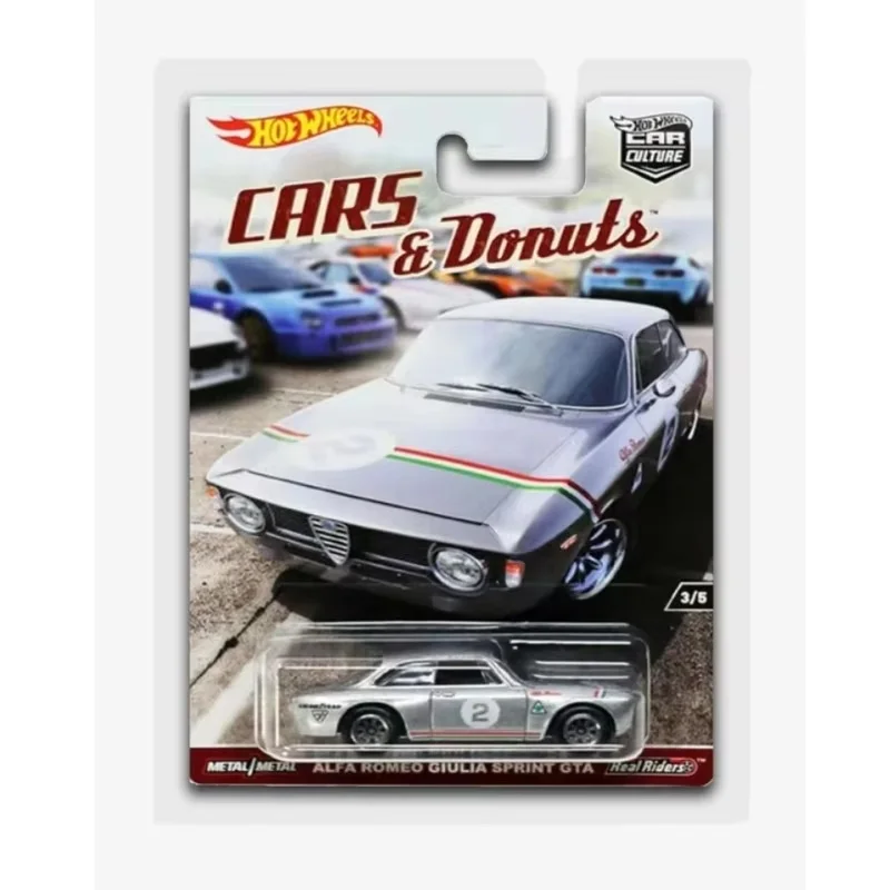 Genuine Hotwheels 2017 Stock Donut Series Collectible Alloy Car Model Toy Play Vehicle Decoration Children'S Birthday Cool Gifts