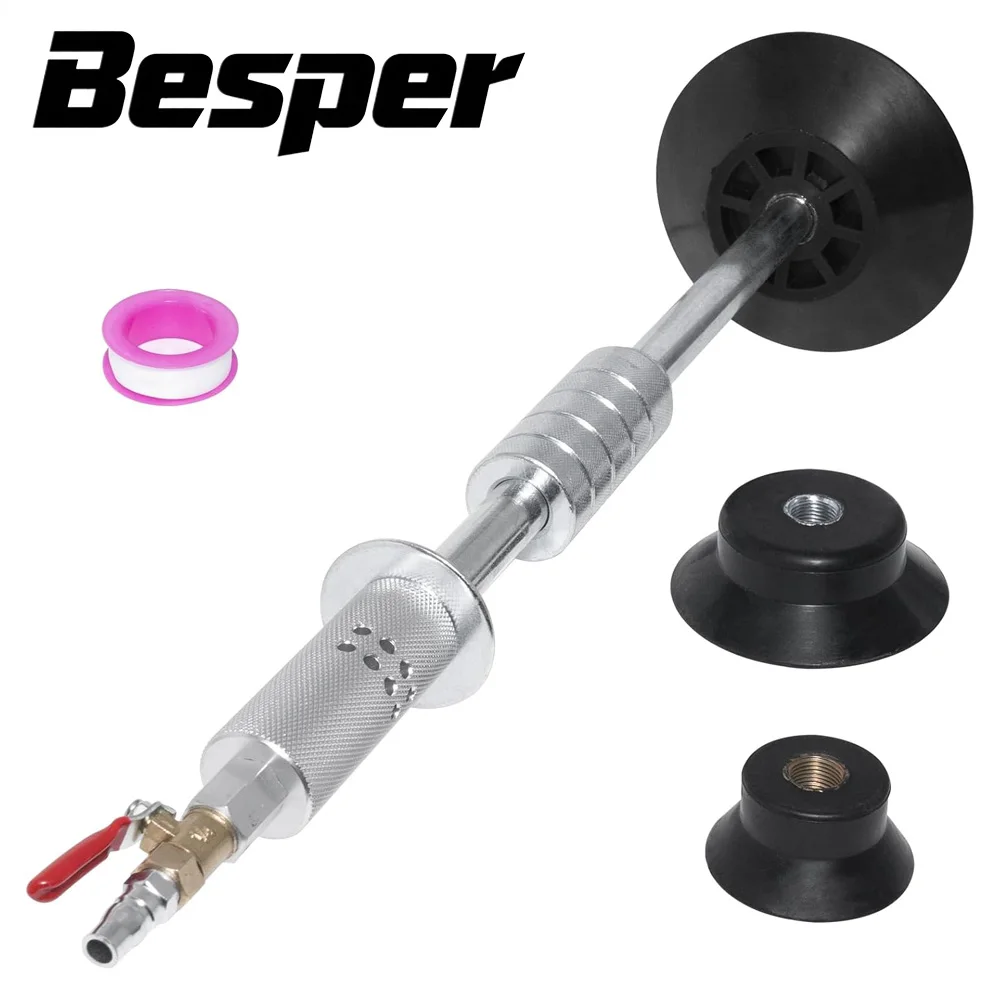 Extracteur pneumatique de Dent d'air de Dent de voiture amélioré, marteau de traction pneumatique de tôle d'outil de marteau coulissant de ventouse de réparation de carrosserie automatique