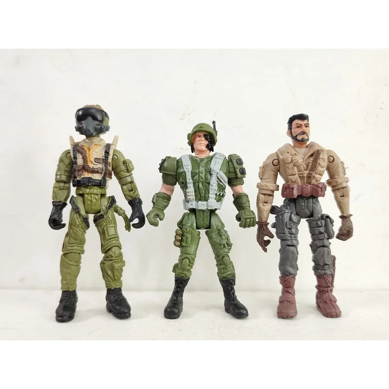 3 stks/partij Willekeurige Lanard de Korps Special Force W/Accessoires Figuur Speelgoed 3.75 "012