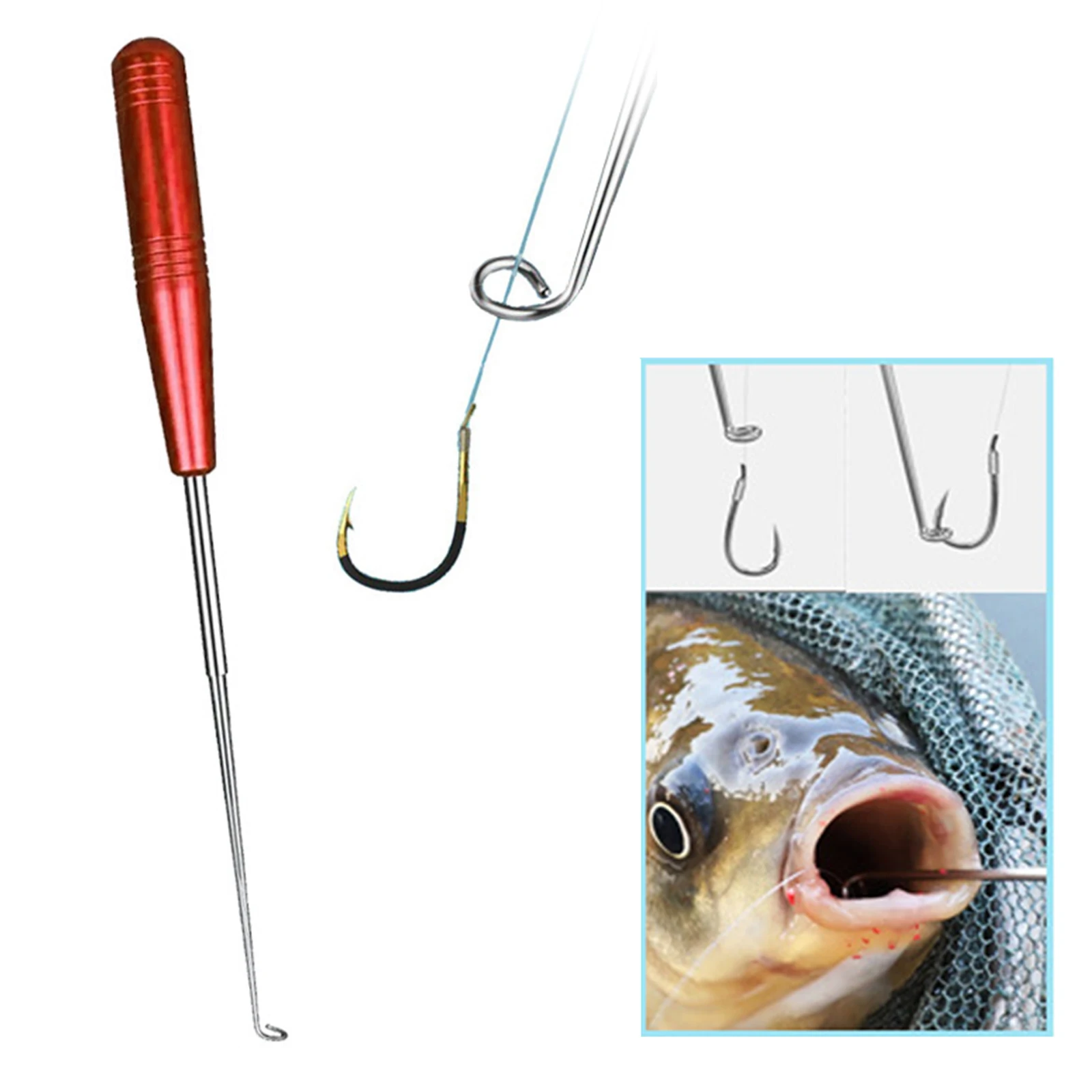 Angelhakenentferner aus Edelstahl – Deep Throat Design, fischmaulfreundlich, Angelwerkzeug