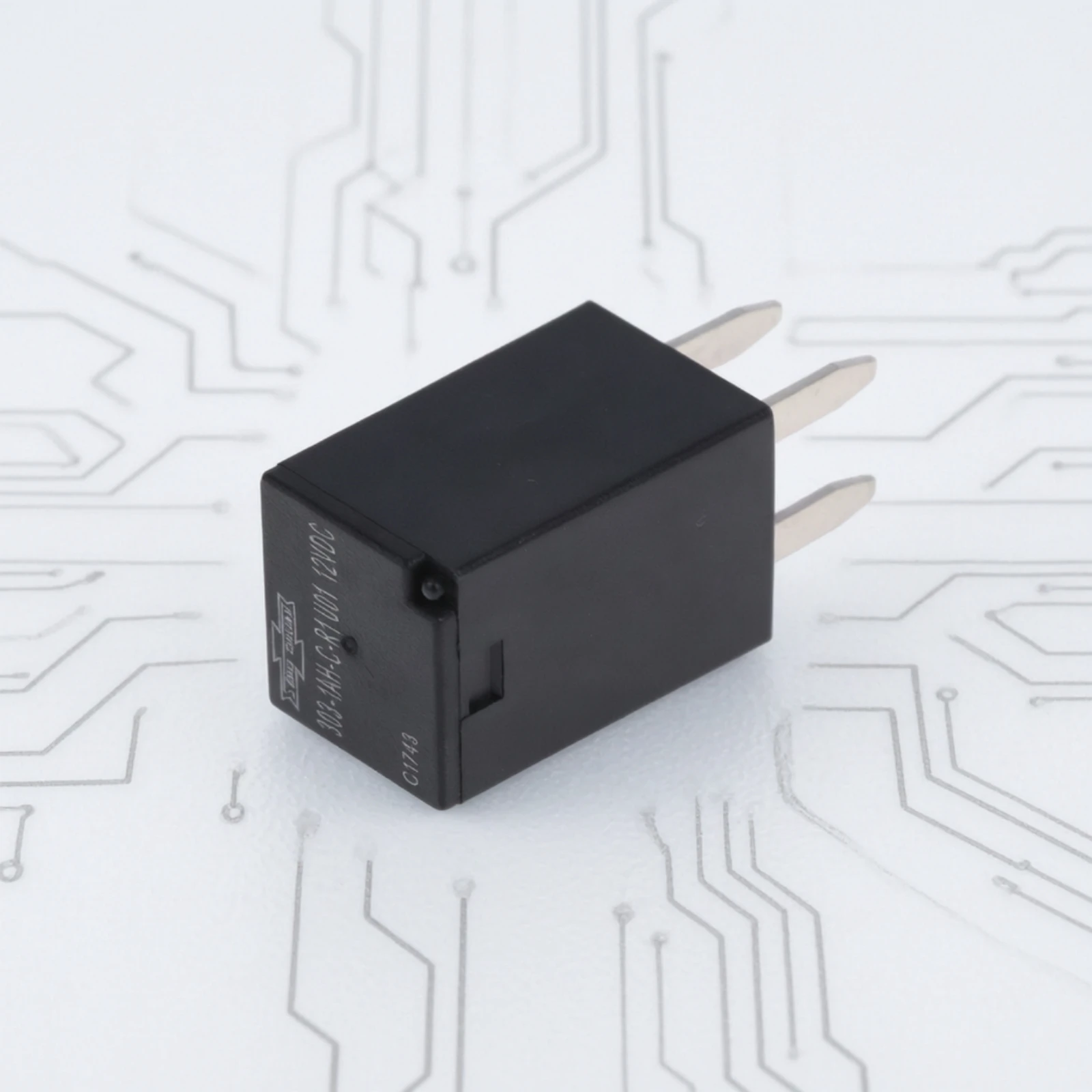 12v Relay Rectangular Automotive Relay Component Sturdy High Quality for Mechanics, Control Panels, Appliance Repair
